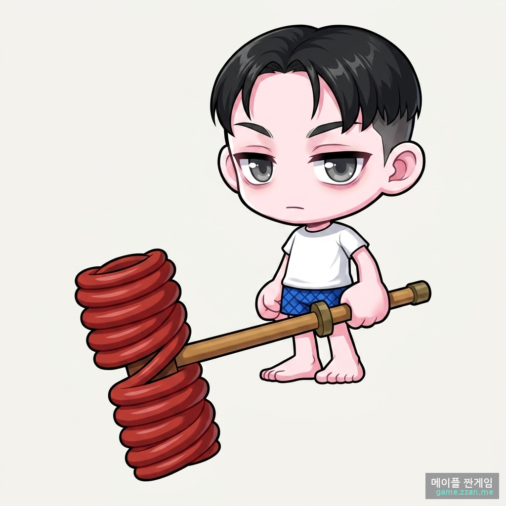 찌로킁킁 AI 일러스트